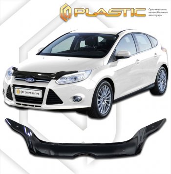 Дефлектор капота CA-Plastic Ford Focus  3 (2010-2015) универсал дорестайлинг