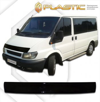 Дефлектор капота CA-Plastic Ford Transit (2000-2006) цельнометаллический фургон дорестайлинг