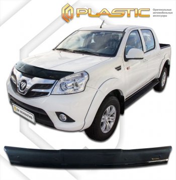 Дефлектор капота CA-Plastic Foton Tunland (2012-2019) Pickup Double Cab дорестайлинг