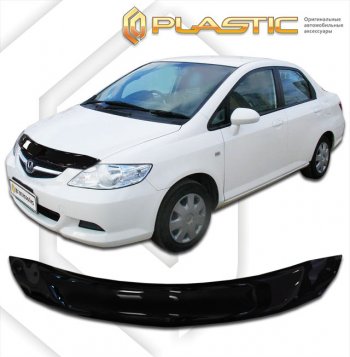 Дефлектор капота CA-Plastic Honda Fit Aria  GD (2005-2009) рестайлинг седан