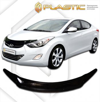 Дефлектор капота CA-Plastic Hyundai Elantra  MD (2013-2016) рестайлинг