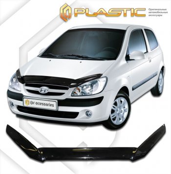 Дефлектор капота CA-Plastic Hyundai Getz  TB (2005-2011) хэтчбэк 3 дв. рестайлинг