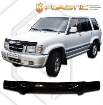 Дефлектор капота CA-Plastic Isuzu Bighorn  UBS26GW,UBS73GW (1998-2002) 5 дв. 3-ий рестайлинг