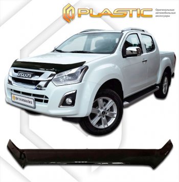 Дефлектор капота CA-Plastic Isuzu D-Max  RT85,TFR ExtendedCab (2015-2021) рестайлинг
