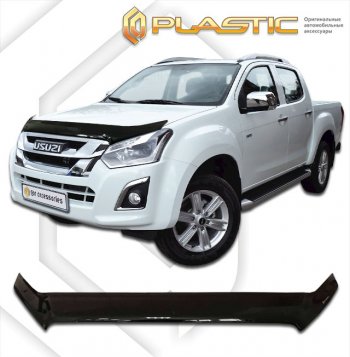 Дефлектор капота CA-Plastic Isuzu D-Max  RT85,TFR DoubleCab (2015-2021) рестайлинг