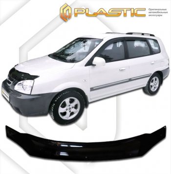 Дефлектор капота CA-Plastic KIA Carens  FC, RS (2002-2006) рейсталинг