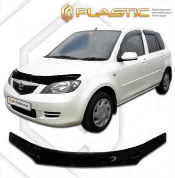 Дефлектор капота CA-Plastic Mazda Demio  2 DY (2002-2005) дорестайлинг