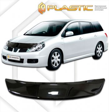 Дефлектор капота CA-Plastic Mazda Familia Van  универсал (2007-2018) Y12 дорестайлинг, Y12 рестайлинг