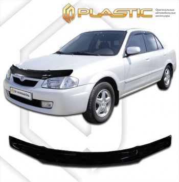 Дефлектор капота CA-Plastic Mazda Familia  седан (1996-1999) BH рестайлинг