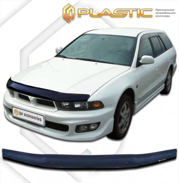 Дефлектор капота CA-Plastic Mitsubishi Legnum  EA,EC универсал (1996-2002) дорестайлинг, рестайлинг
