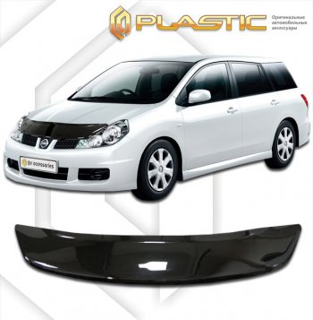 Дефлектор капота CA-Plastic Nissan Wingroad  3 Y12 (2005-2018) 3-ое универсал