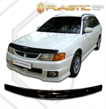 Дефлектор капота CA-Plastic Nissan Wingroad  2 Y11 (1999-2001) дорестайлинг универсал