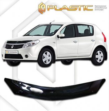 Дефлектор капота CA-Plastic Renault Sandero Stepway  (BS) (2010-2014)