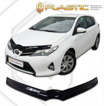 Дефлектор капота CA-Plastic Toyota Auris  E180 (2012-2018) хэтчбэк 5 дв. дорестайлинг, хэтчбэк 5 дв. рестайлинг