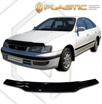 Дефлектор капота CA-Plastic Toyota Carina E  T190 (1992-1997) лифтбэк дорестайлинг, седан дорестайлинг, седан рестайлинг
