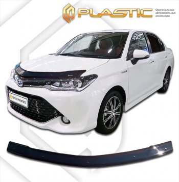 Дефлектор капота CA-Plastic Toyota Corolla Axio  (E160) седан (2015-2017) 1-ый рестайлинг