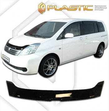 Дефлектор капота CA-Plastic Toyota Isis  XM10 (2009-2017) 2-ой рестайлинг (classic черный)