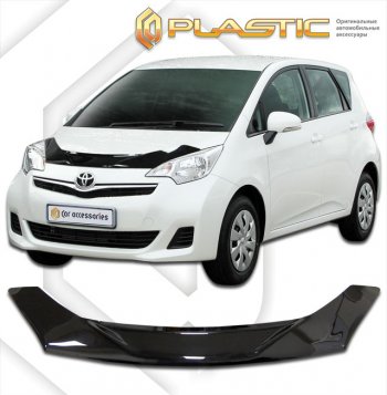 Дефлектор капота CA-Plastic Toyota Verso S  P120 (2010-2014) хэтчбэк 5 дв. дорестайлинг