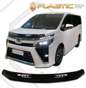 Дефлектор капота CA-Plastic Toyota Voxy  минивэн (2017-2025) R80 рестайлинг, R90 дорестайлинг
