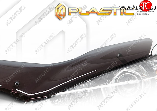 2 099 р. Дефлектор капота CA-Plastic Haval Jolion дорестайлинг (2020-2024) (classic полупрозрачный, без надписи)  с доставкой в г. Пермь