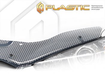 Дефлектор капота CA-Plastic Toyota Avensis  T270 седан (2015-2018) 2-ой рестайлинг (серия ART графит)