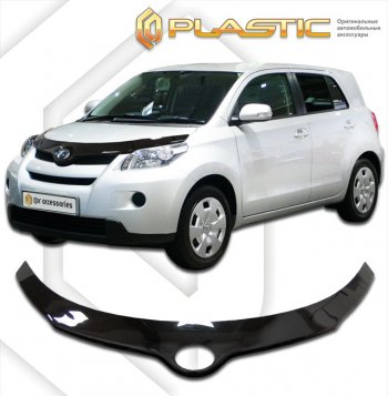 Дефлектор капота (exclusive) Classic черный CA Plastic на Toyota Urban Cruiser  2008–н.в.