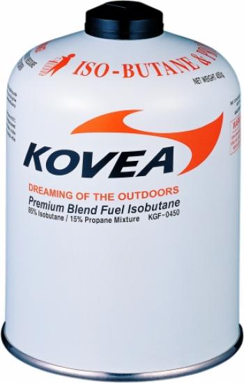 639 р. Баллон газовый резьбовой KOVEA Screw type gas 450 g KOVEA kgf-450  с доставкой в г. Пермь. Увеличить фотографию 1