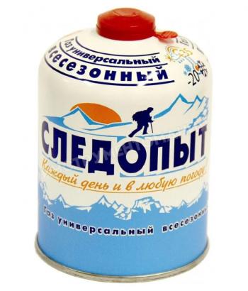 619 р. Баллон газовый резьбовой СЛЕДОПЫТ 450 гр., всесезонный СЛЕДОПЫТ pf-fg-450  с доставкой в г. Пермь. Увеличить фотографию 1
