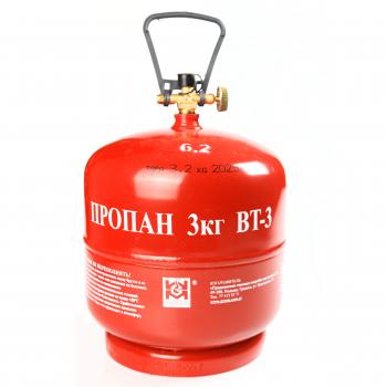 3 379 р. Баллон газовый стальной GZWM LPG BT-3, 7,2 л. Grotkuv (РП) GZWM lpg-bt-3  с доставкой в г. Пермь. Увеличить фотографию 1