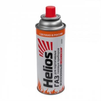100 р. Баллон газовый цанговый HELIOS 220 гр HELIOS 186251  с доставкой в г. Пермь. Увеличить фотографию 1