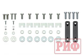 89 019 р. Бампер РИФ силовой задний Toyota Land Cruiser 76 2007+ с квадратом под фаркоп и фонарями РИФ rif076-21150  с доставкой в г. Пермь. Увеличить фотографию 10