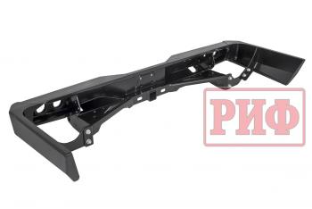 89 019 р. Бампер РИФ силовой задний Toyota Land Cruiser 76 2007+ с квадратом под фаркоп и фонарями РИФ rif076-21150  с доставкой в г. Пермь. Увеличить фотографию 3