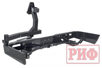 114 109 р. Бампер РИФ силовой задний Toyota Land Cruiser 76 2007+ с квадратом под фаркоп, калиткой и фонарями РИФ rif076-21125  с доставкой в г. Пермь. Увеличить фотографию 9
