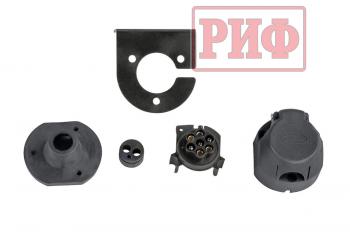 75 709 р. Бампер РИФ силовой задний Toyota Land Cruiser 78 2007+ с квадратом под фаркоп и фонарями РИФ rif078-21150  с доставкой в г. Пермь. Увеличить фотографию 14
