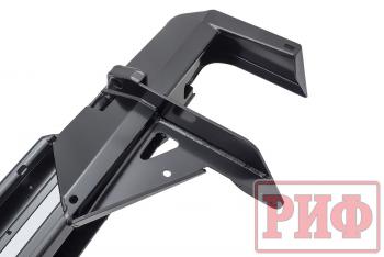 75 709 р. Бампер РИФ силовой задний Toyota Land Cruiser 78 2007+ с квадратом под фаркоп и фонарями РИФ rif078-21150  с доставкой в г. Пермь. Увеличить фотографию 12