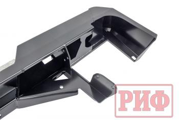 75 709 р. Бампер РИФ силовой задний Toyota Land Cruiser 78 2007+ с квадратом под фаркоп и фонарями РИФ rif078-21150  с доставкой в г. Пермь. Увеличить фотографию 9