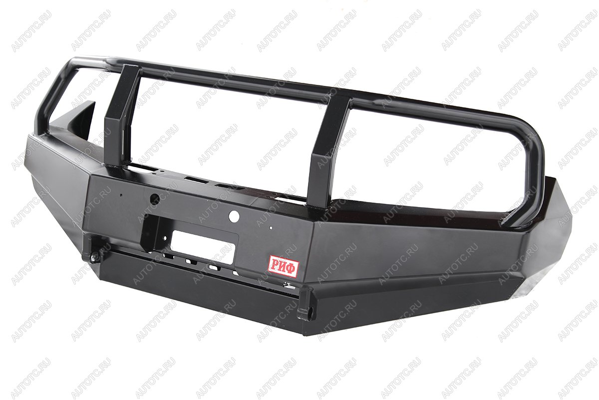 55 639 р. Бампер РИФ силовой передний Nissan Navara D40Pathfinder R51 (2010-2014) с защитной дугой РИФ rifd40-10300-10  с доставкой в г. Пермь