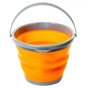 Ведро складное силиконовое Tramp 5 л (оранжевый) TRAMP trc-092-or
