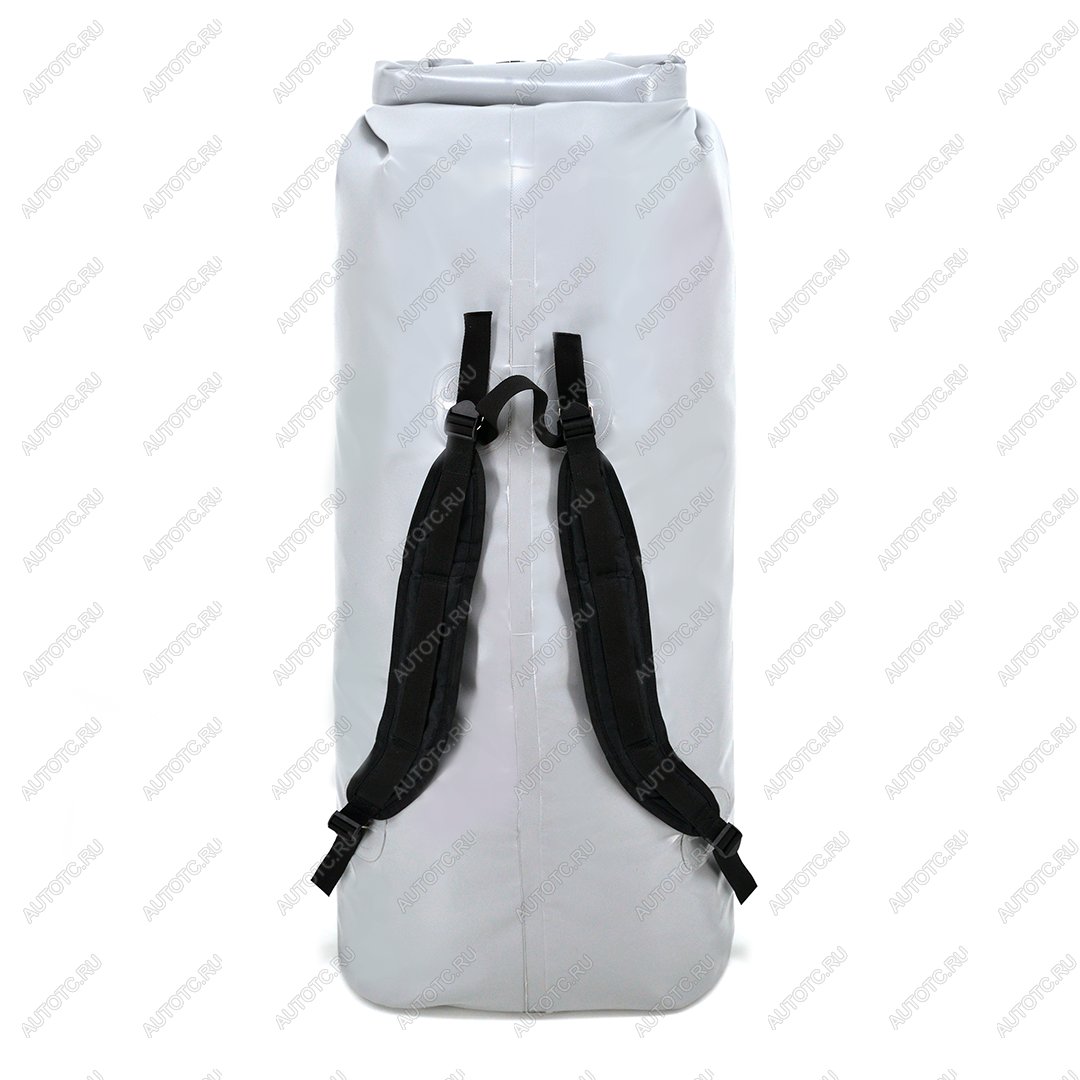 2 979 р. Гермомешок BTrace с лямками DryBag 100л (Серый) BTrace a0358-g  с доставкой в г. Пермь