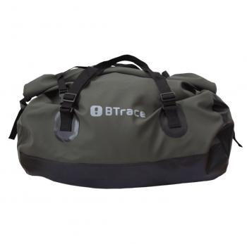 5 179 р. Гермосумка BTrace усиленная ПВХ трикотаж 80л (Оливковыйчерный) BTrace a0333  с доставкой в г. Пермь. Увеличить фотографию 1