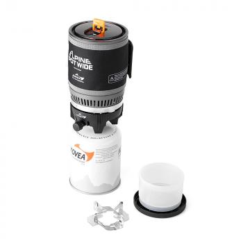 12 809 р. Горелка газовая Kovea Alpine Pot Wide KB-0703W 1 л. KOVEA kb-0703w  с доставкой в г. Пермь. Увеличить фотографию 9