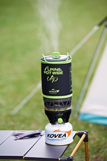 13 139 р. Горелка газовая Kovea Alpine Pot Wide Up 1,5L KOVEA kgb-0703wu  с доставкой в г. Пермь. Увеличить фотографию 5