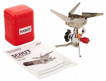 2 429 р. Горелка газовая TOURIST SCOUT, под цанговый баллон TOURIST tm-150  с доставкой в г. Пермь. Увеличить фотографию 2