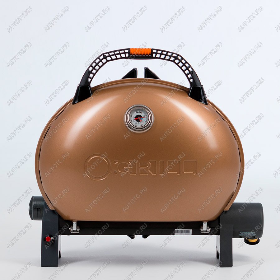 40 899 р. Гриль газовый O-GRILL 500MT bicolor черный-золото, с термометром (в комплекте адаптер тип А) O-GRILL 500mt-gold  с доставкой в г. Пермь