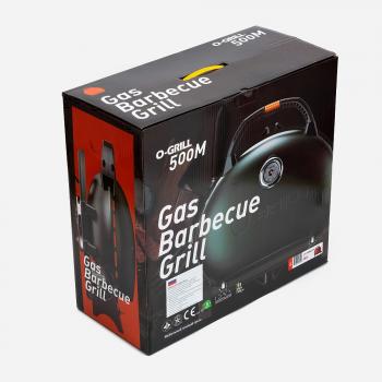 40 899 р. Гриль газовый O-GRILL 500MT bicolor черный-золото, с термометром (в комплекте адаптер тип А) O-GRILL 500mt-gold  с доставкой в г. Пермь. Увеличить фотографию 18