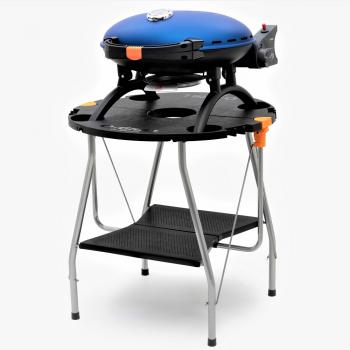 40 899 р. Гриль газовый O-GRILL 500MT синий, с термометром (в комплекте адаптер тип А) O-GRILL 500mt-blue  с доставкой в г. Пермь. Увеличить фотографию 8