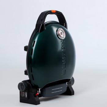 47 899 р. Гриль газовый O-GRILL 700T bicolor черный-зеленый (в комплекте адаптер тип А) O-GRILL 700t-green  с доставкой в г. Пермь. Увеличить фотографию 2
