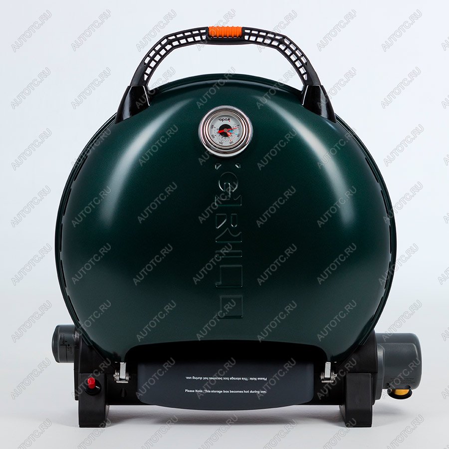 47 899 р. Гриль газовый O-GRILL 700T bicolor черный-зеленый (в комплекте адаптер тип А) O-GRILL 700t-green  с доставкой в г. Пермь