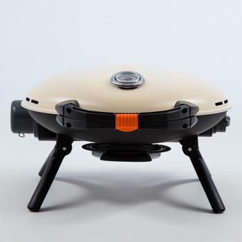 47 899 р. Гриль газовый O-GRILL 700T bicolor черный-кремовый (в комплекте адаптер тип А) O-GRILL 700t-cream  с доставкой в г. Пермь. Увеличить фотографию 10