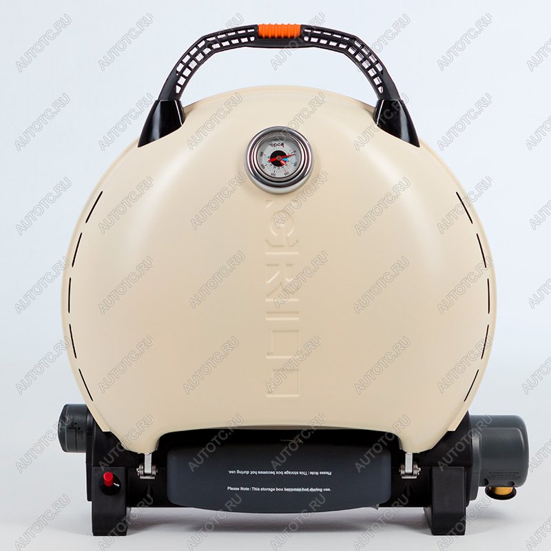 47 899 р. Гриль газовый O-GRILL 700T bicolor черный-кремовый (в комплекте адаптер тип А) O-GRILL 700t-cream  с доставкой в г. Пермь